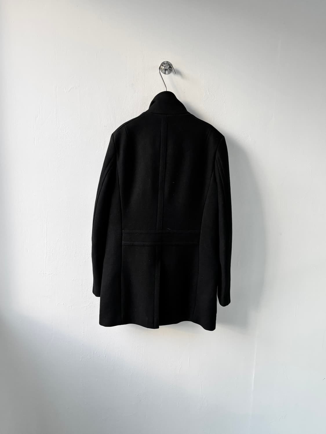 올세인츠 하이넥 밀리터리 더블 코트  상품이미지7