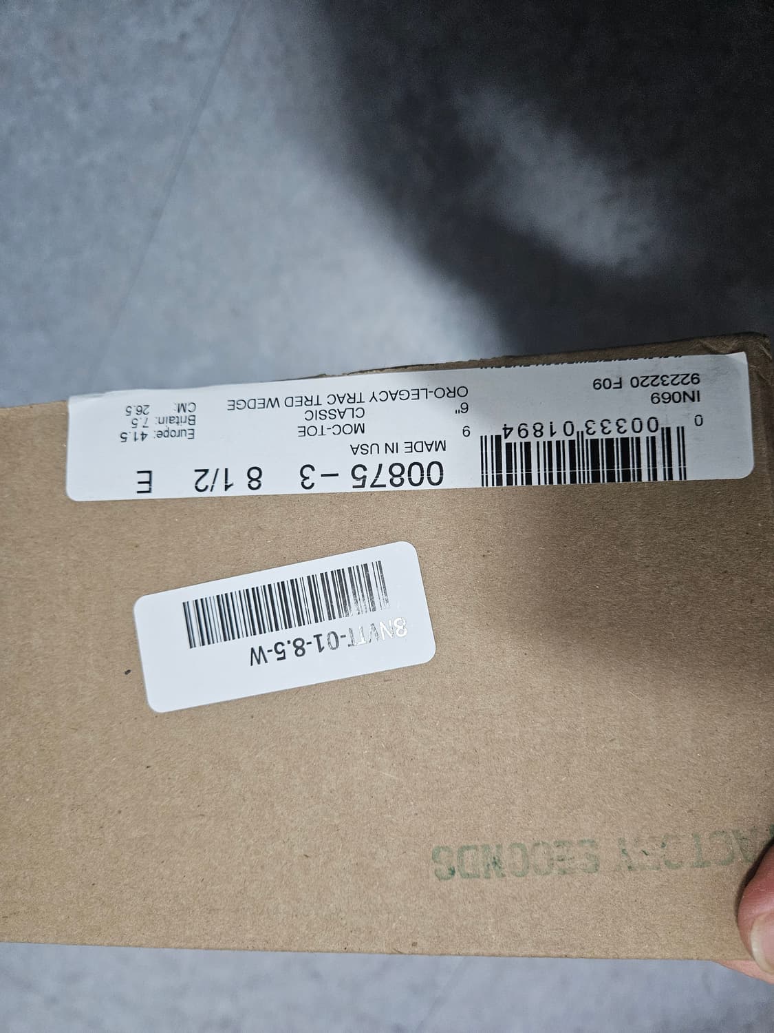 레드윙 875 목토 새상품 us8.5 상품이미지9