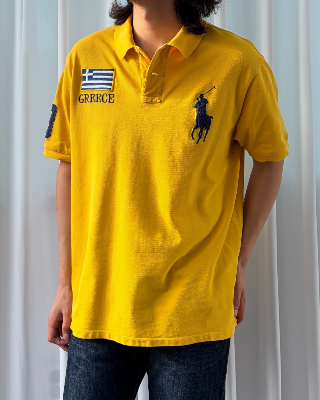[2XL]폴로 랄프로렌 그리스 빅포니 치프키프 카라 티셔츠 상품이미지1