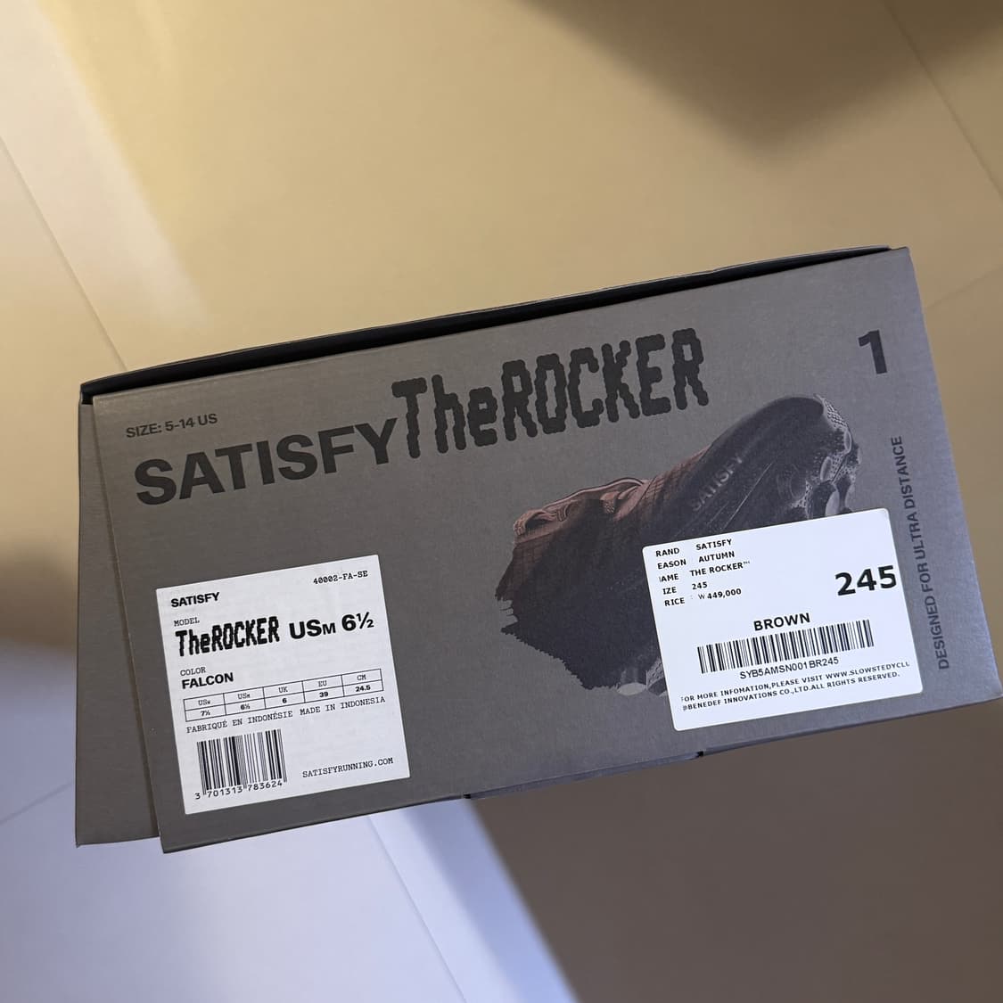 새티스파이 더 락커 the rocker falcon 245 look 상품이미지5