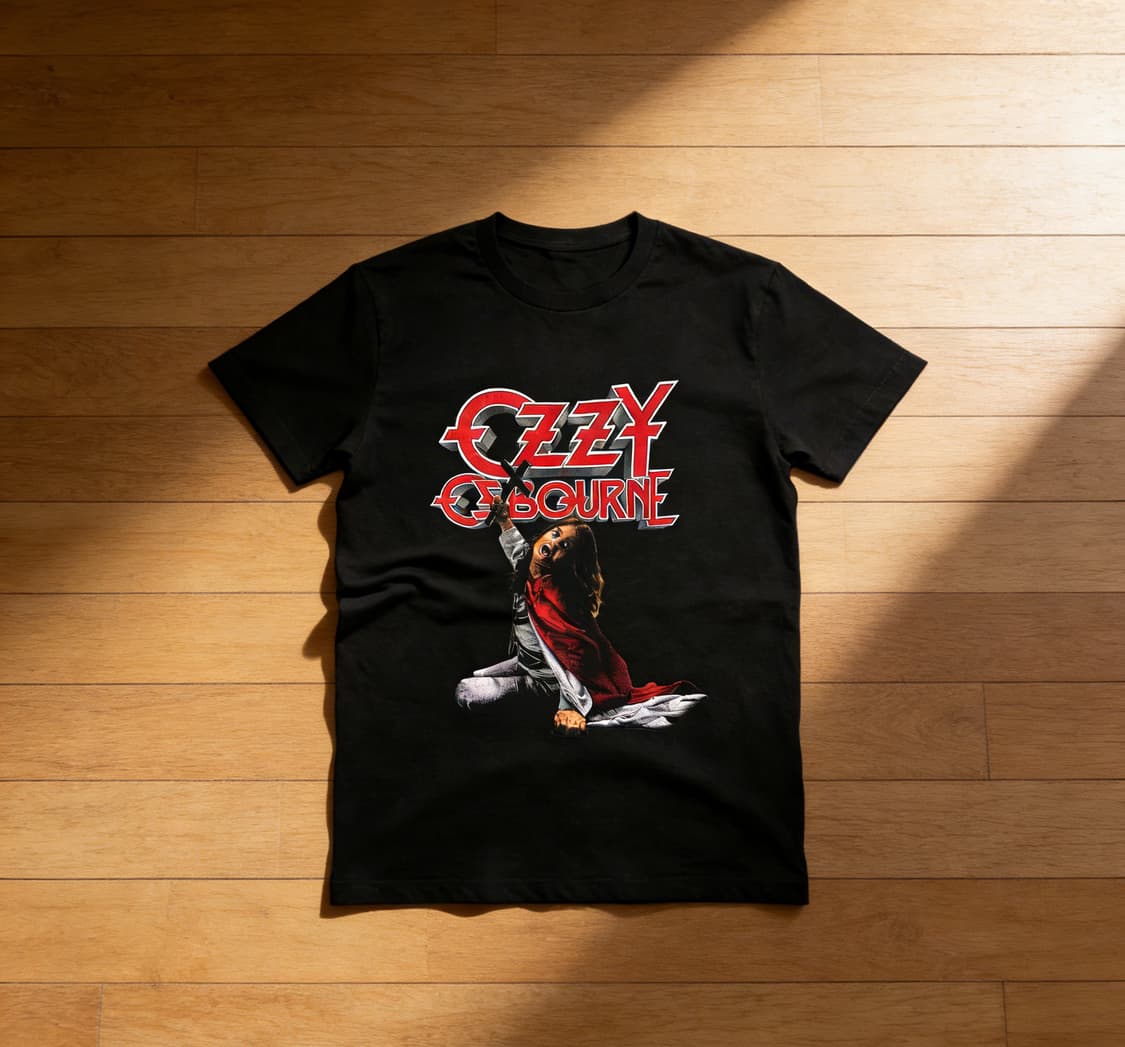 [새상품 L사이즈] Ozzy Osbourne 커스텀 반팔 (락 레전드 클 상품이미지1