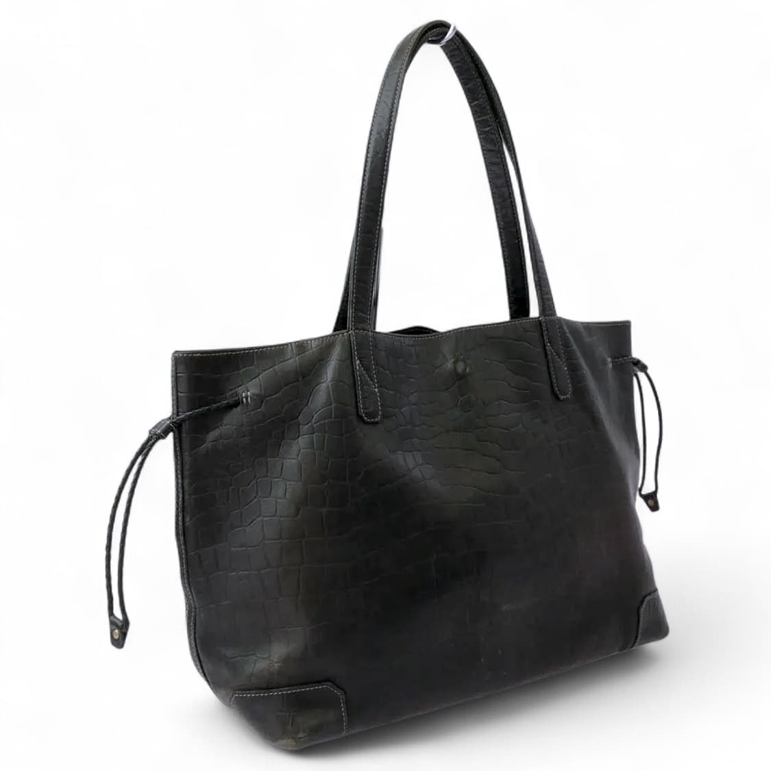 아니아리 aniary 말가죽 크로크 형압 토트백 포터 스타일 상품이미지3