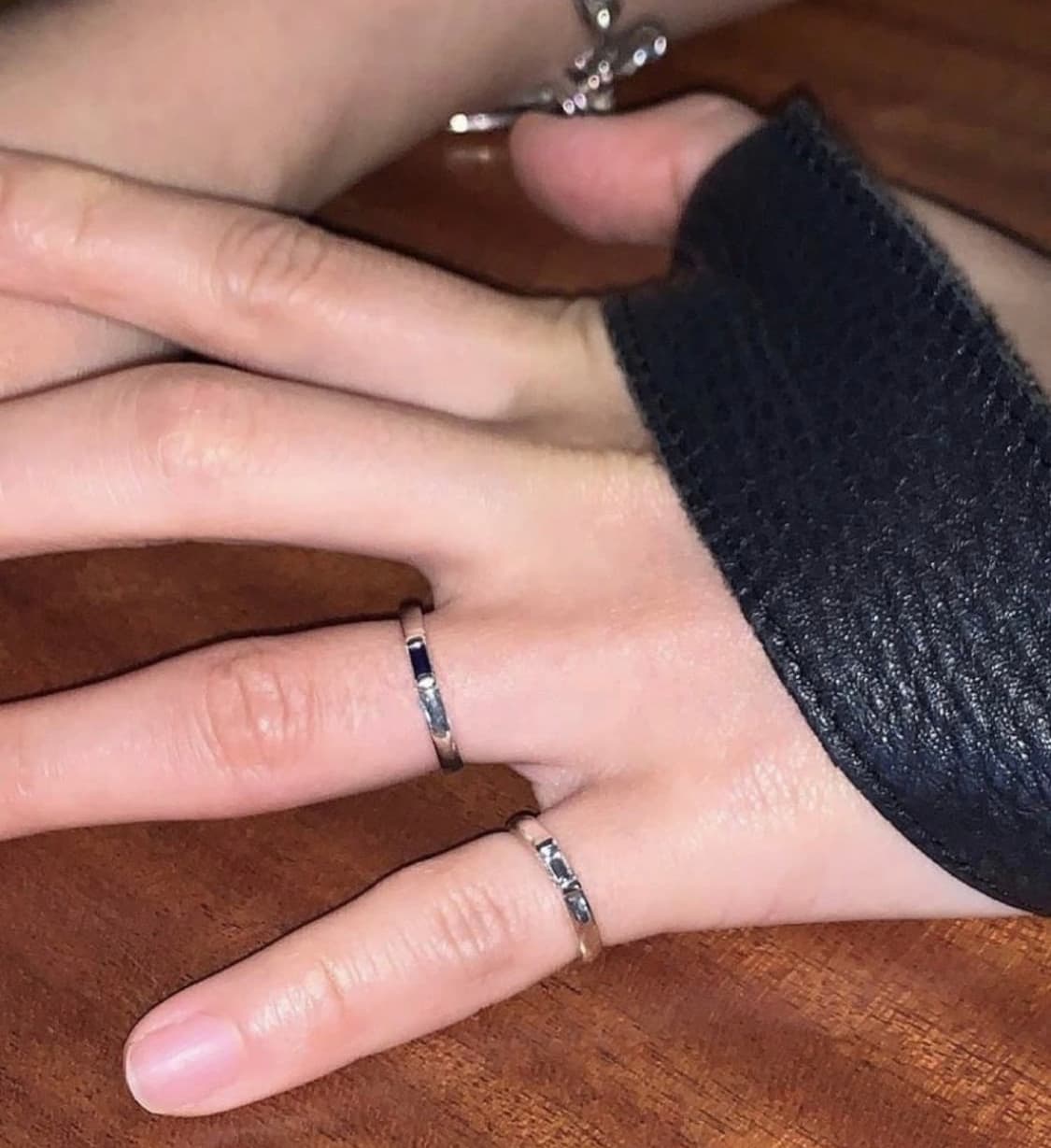 콜드프레임 사파이어 링  상품이미지2