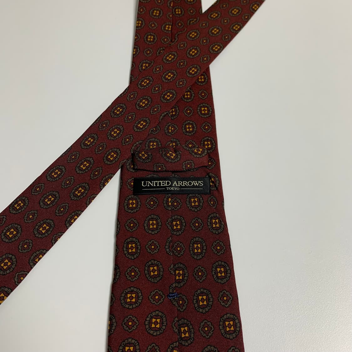 유나이티드 애로우즈 클래식넥타이 A+등급 최상급 100실크 8cm 상품이미지5