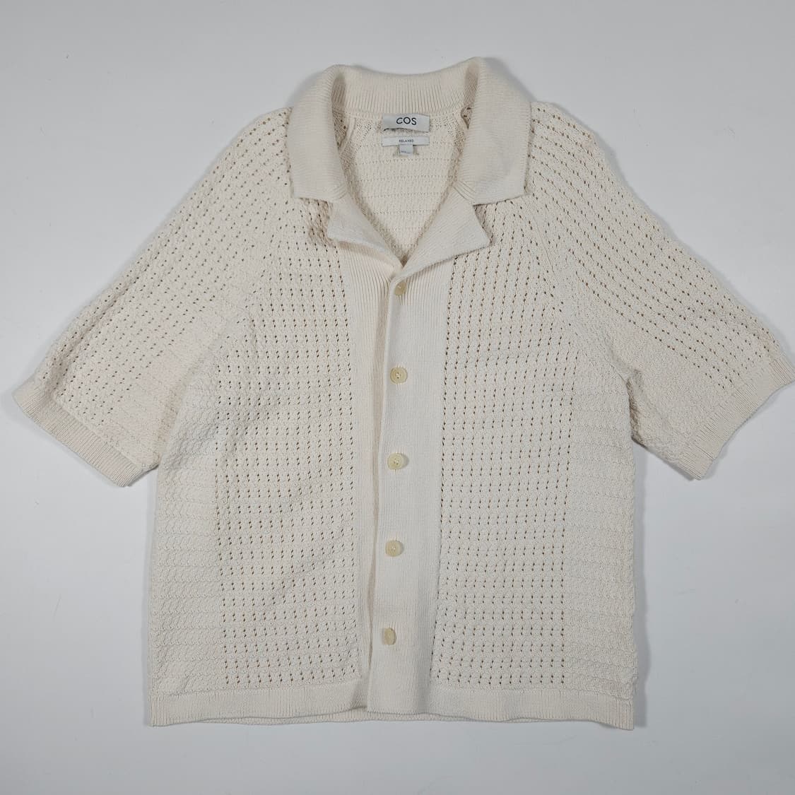 COS 코스 릴렉스드 반팔 가디건  상품이미지1