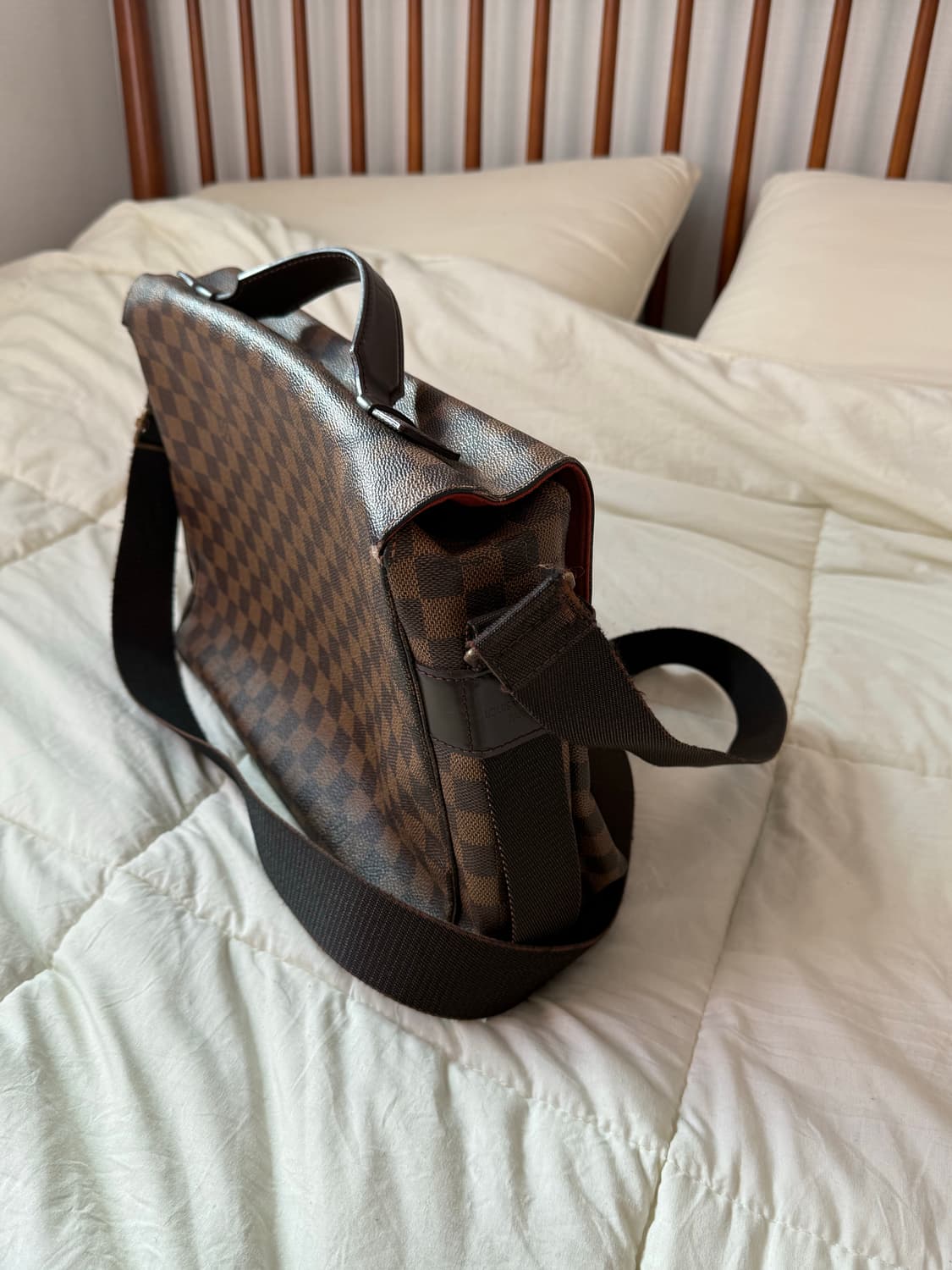 정품 루이비통 다미에 브로드웨이 크로스백 상품이미지4