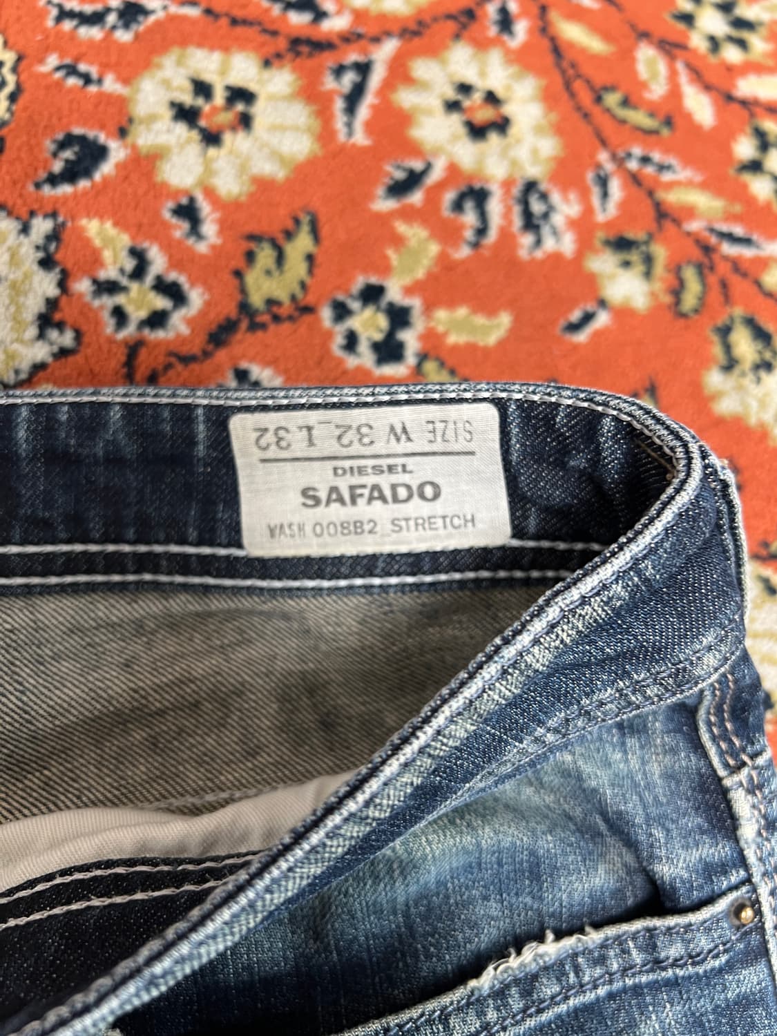 [32] 디젤 safado 사파도 데님 팬츠 상품이미지4