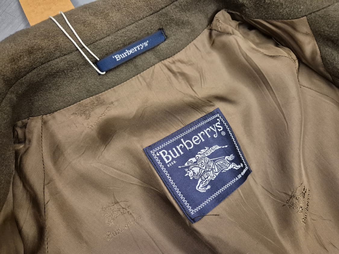 90s 버버리 울 코트 상품이미지8
