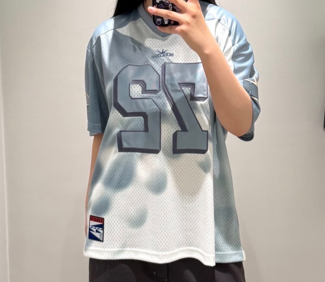 선러브 메쉬 티 (하늘색) M 상품이미지1