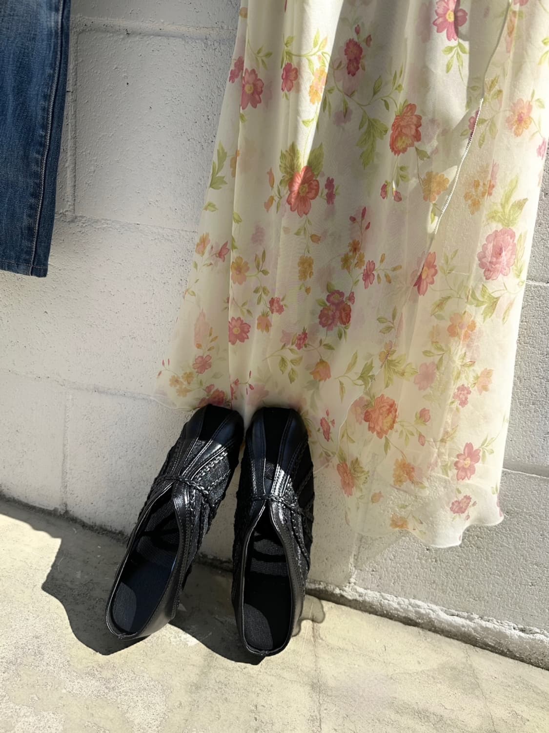 Night twist mesh mule / black 상품이미지2
