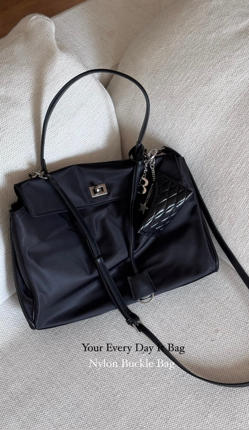 블랑 나일론 숄더백 상품이미지5