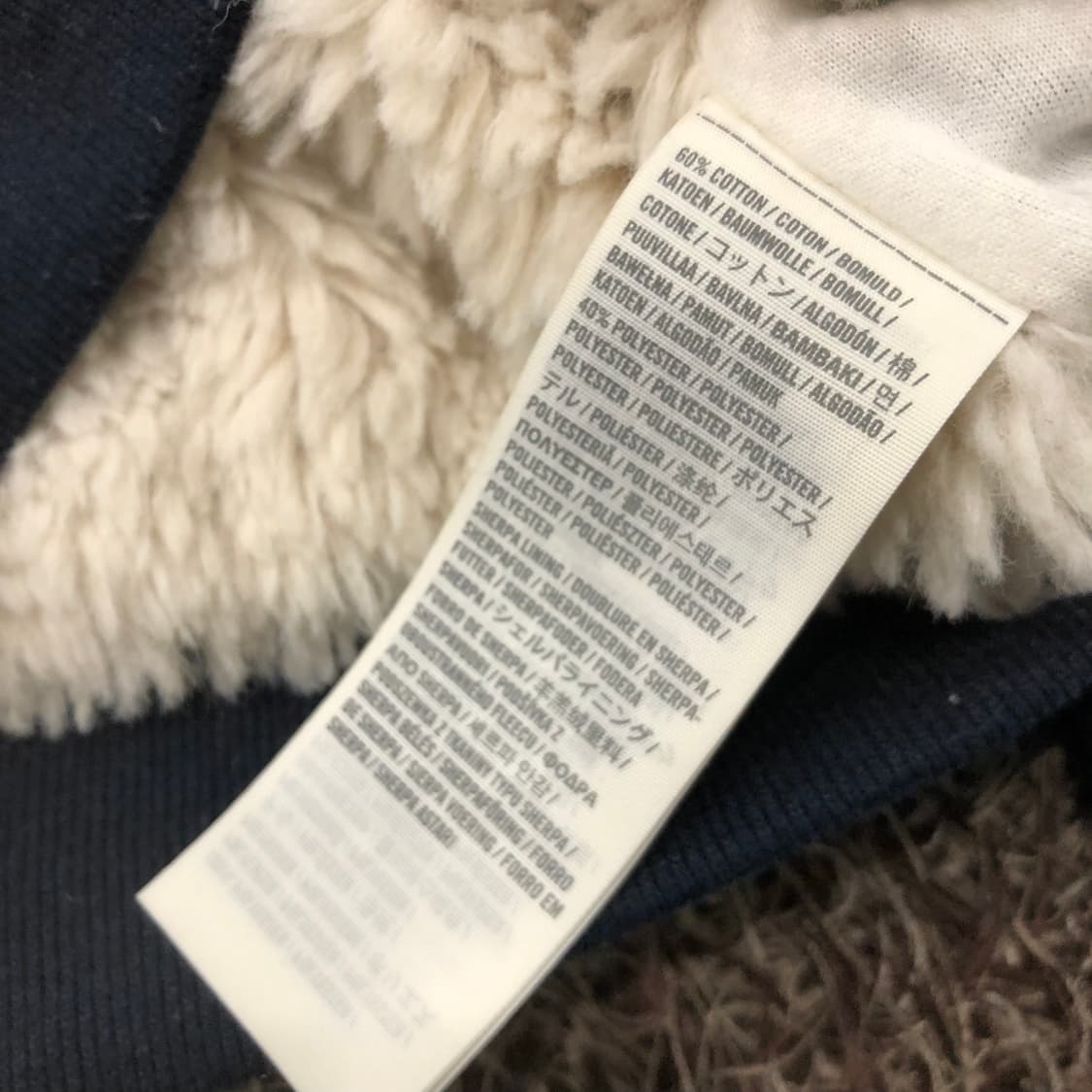 S 아베크롬비 울프죠 퍼 후드집업 상품이미지4