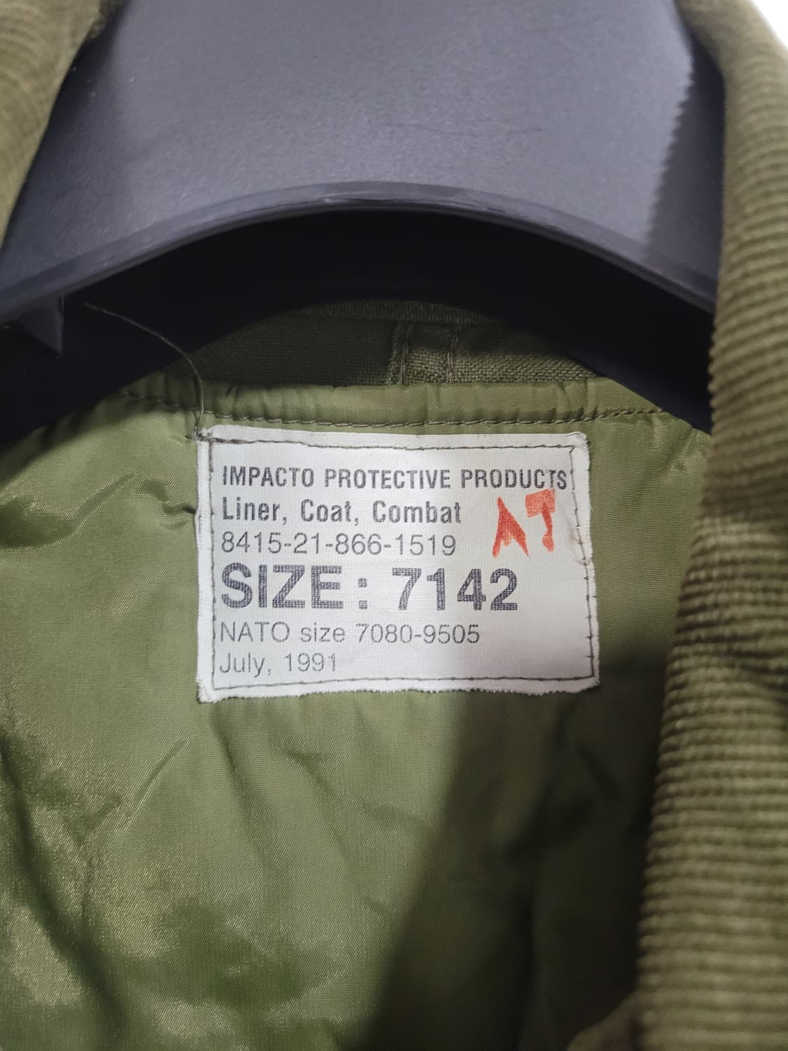 70s 캐나다군 mk2 필드자켓 (내피포함) 상품이미지4