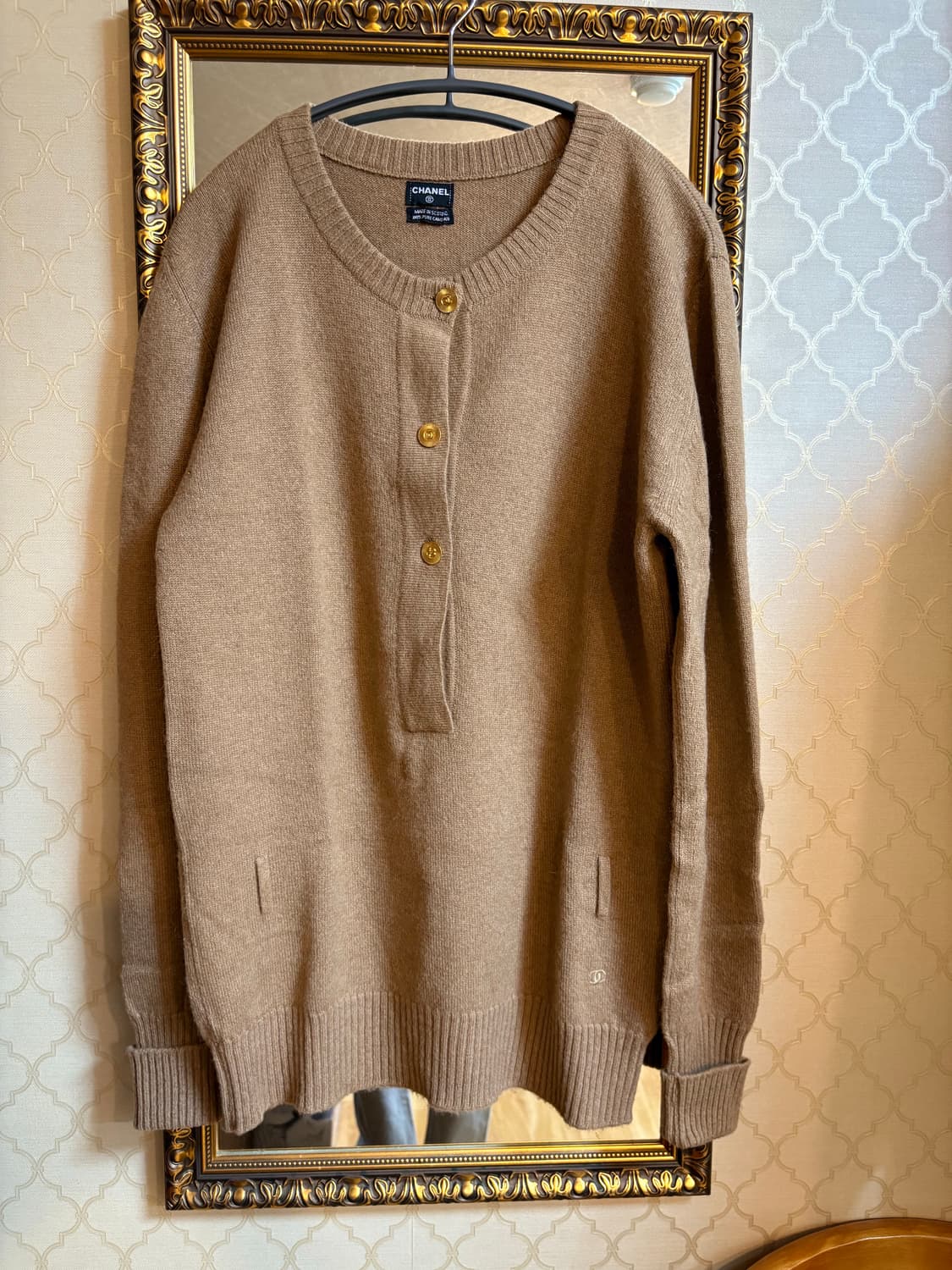 Chanel vintage 100% cashmere  상품이미지2