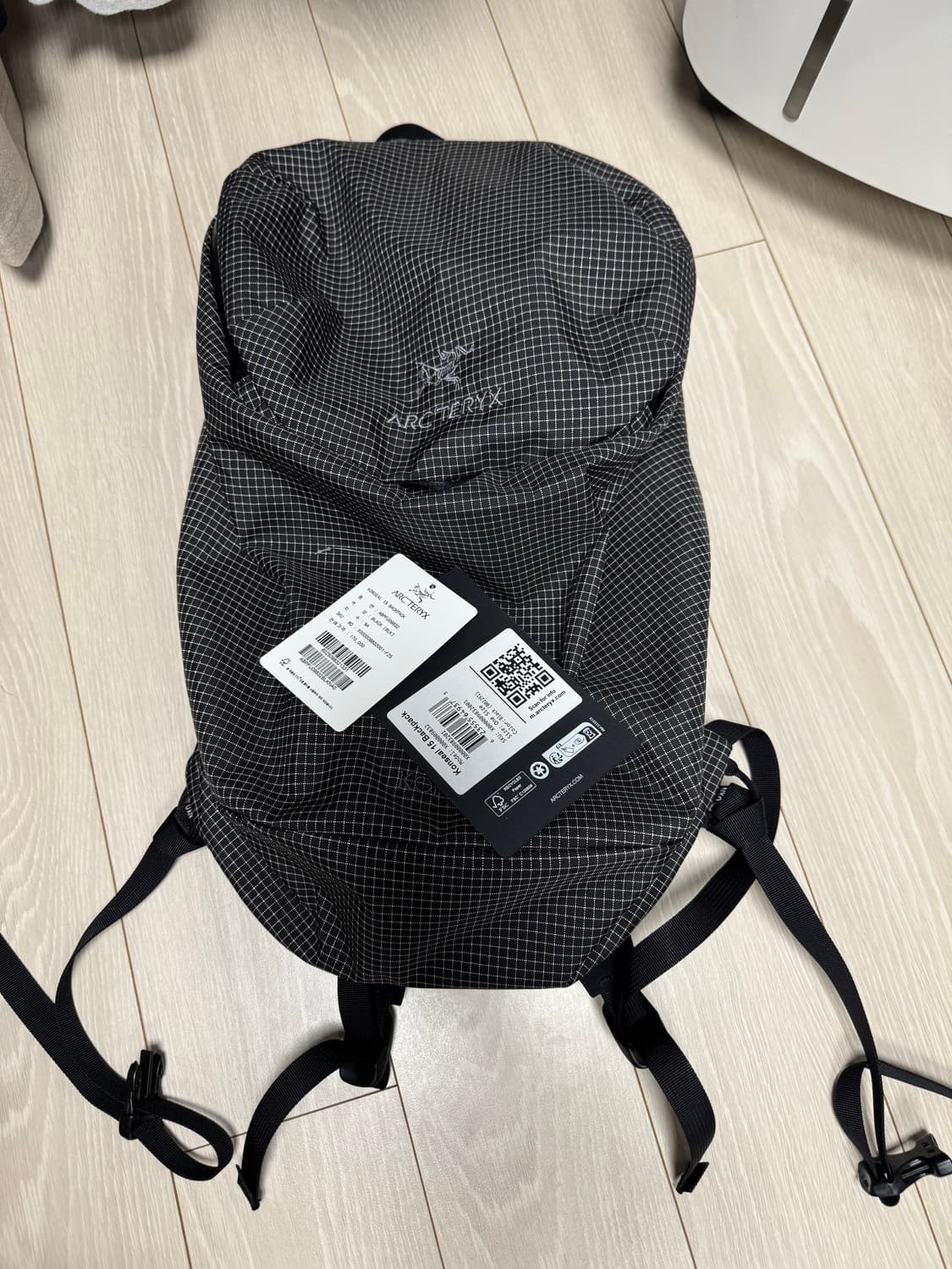 아크테릭스 컨실 15L 백팩 블랙 상품이미지1