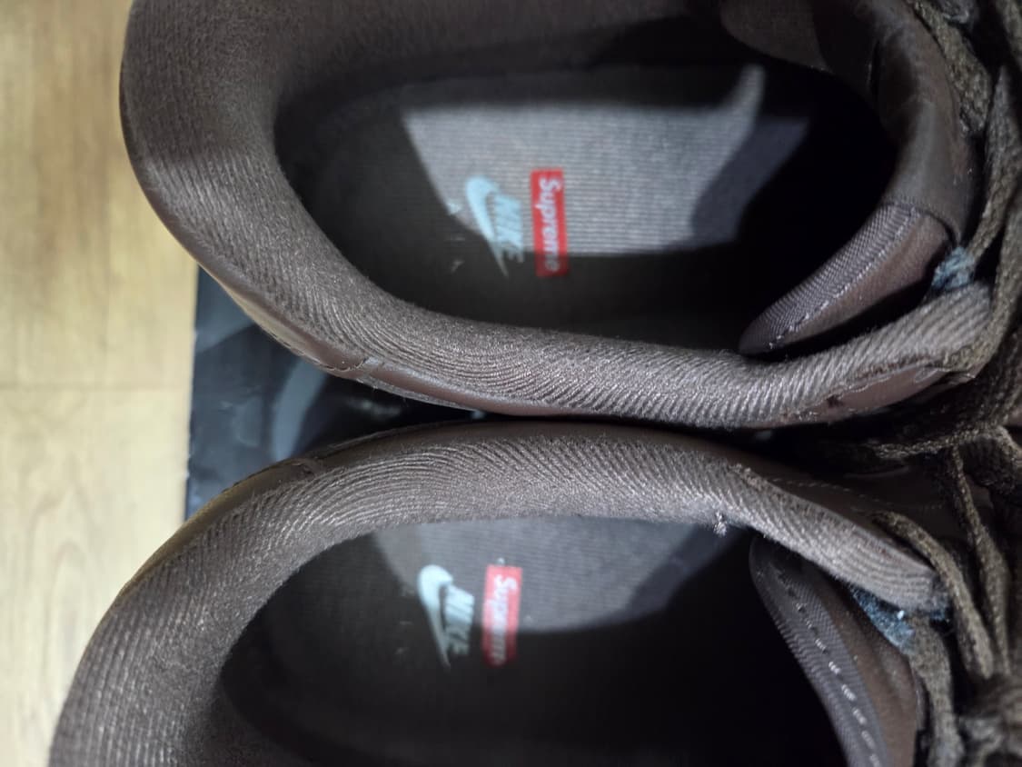 나이키 슈프림 에어포스 브라운 275 상품이미지3