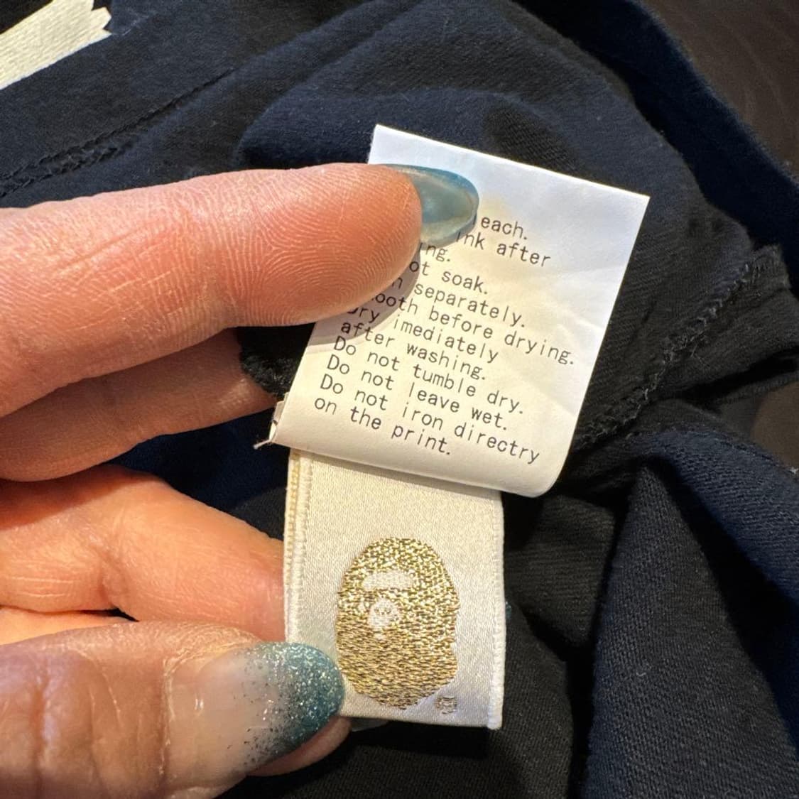 베이프 파이레이트 스토어 베이비 마일로 해적 롱슬리브 티셔츠 상품이미지7