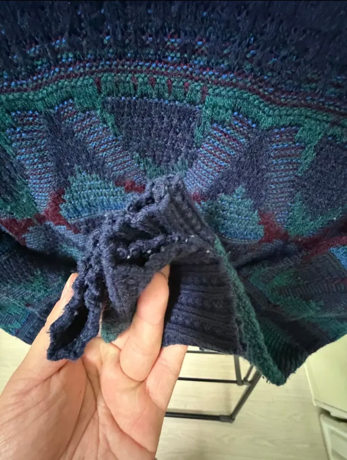 빈티지패턴니트 상품이미지3