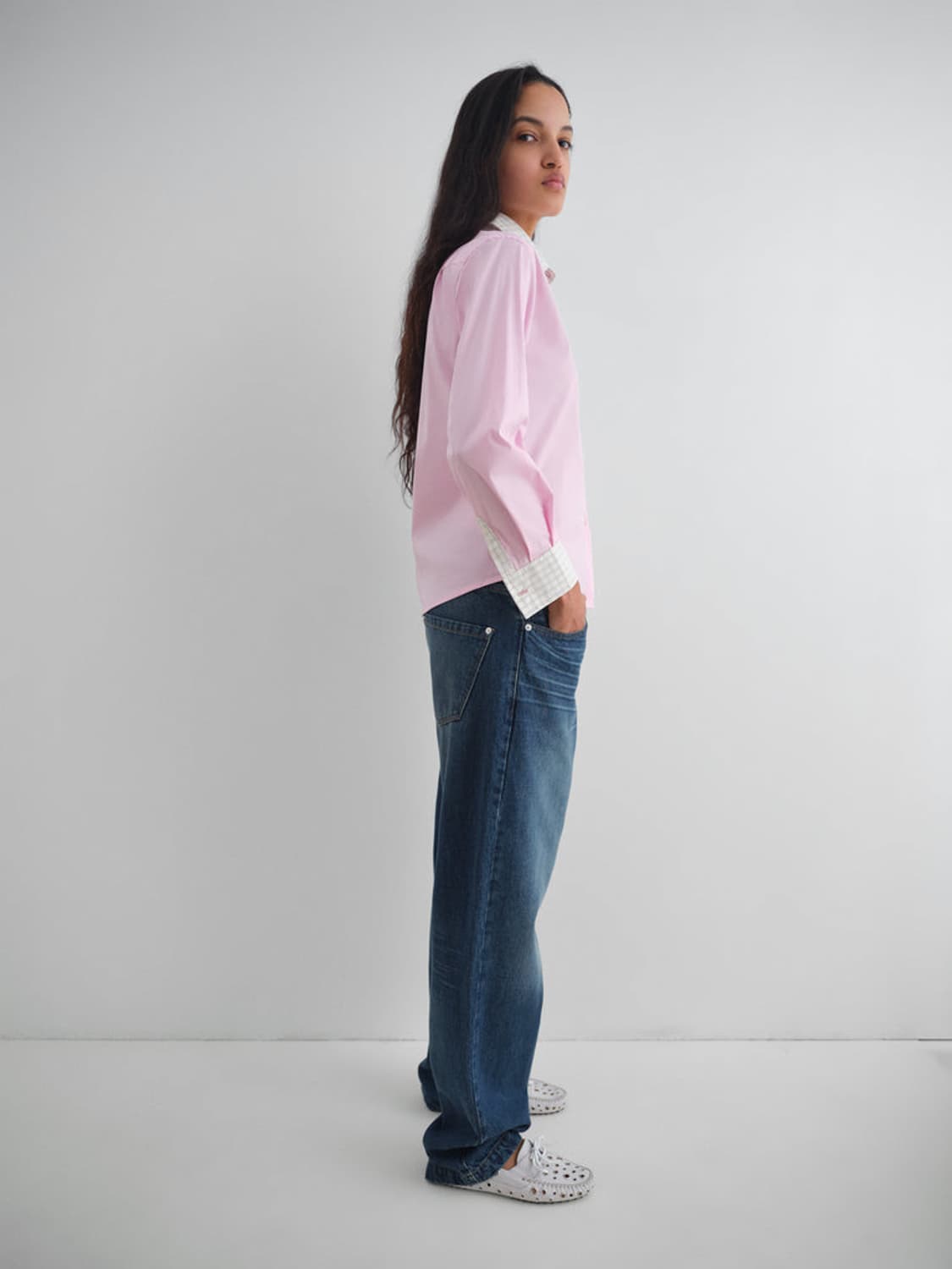 [S]기마구아스 Agusta 셔츠/핑크 상품이미지4