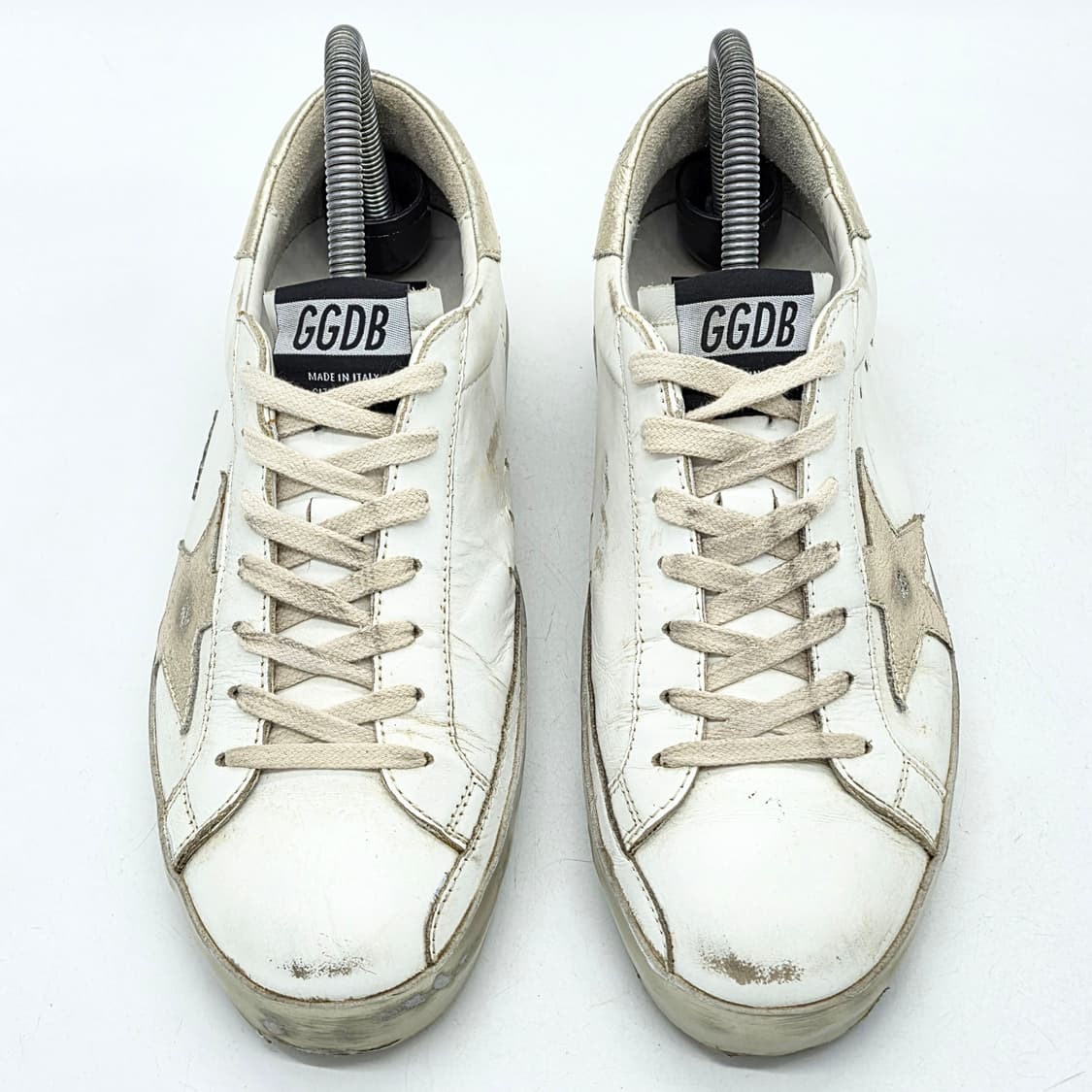  골든구스 우먼스 슈퍼스타 화이트/골드 (39)  상품이미지4