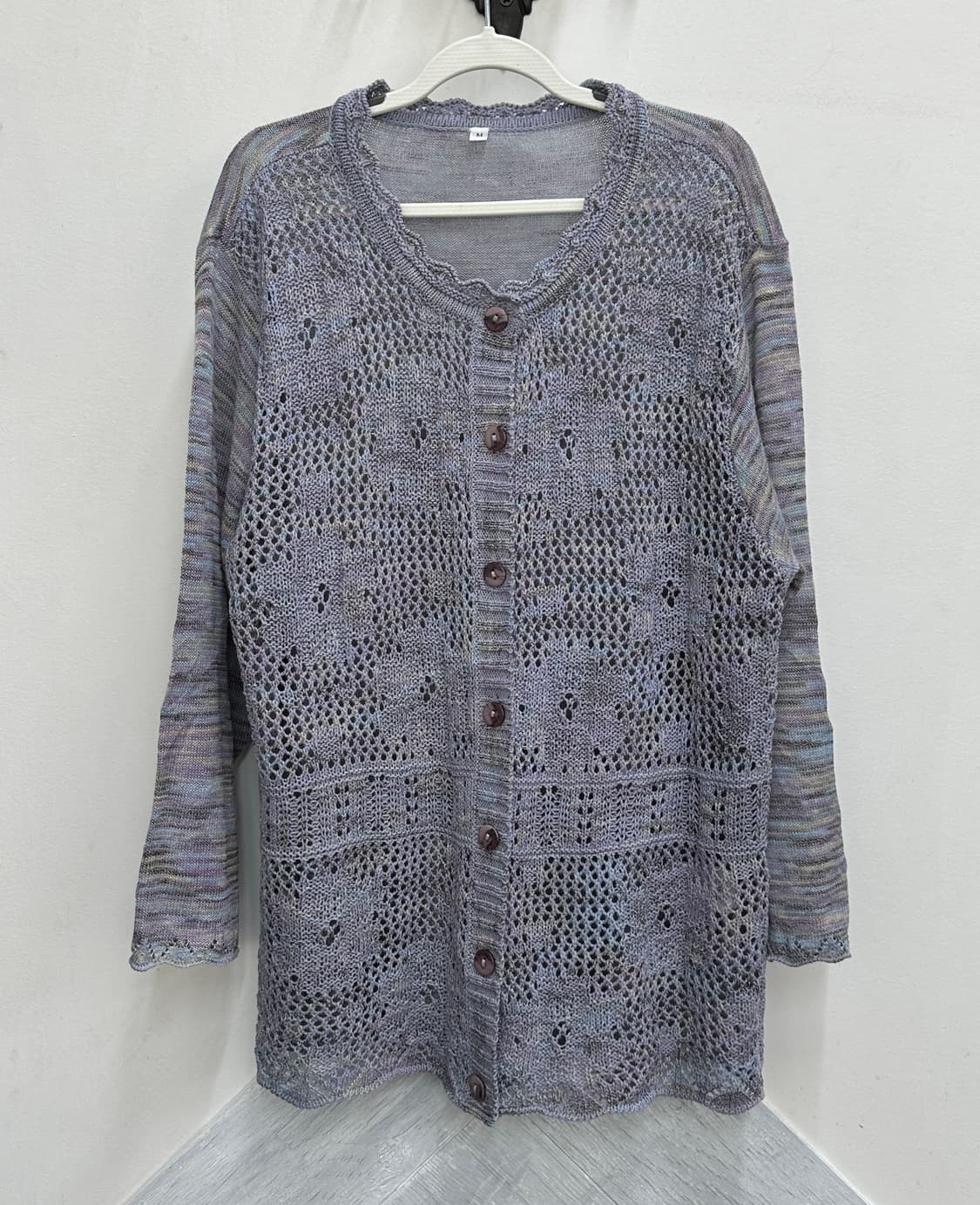 🎨하구미의 작업실 코디세트🎨 슬리브리스 가디건 에스닉 페어리 모리걸 상품이미지4