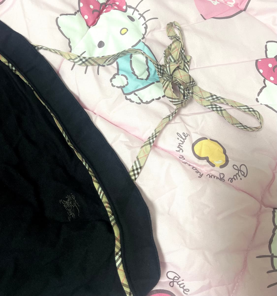 버버리 블루라벨 노바체크 홀터 민소매 나시탑슬리브리스빈티지히메갸루무채색 상품이미지2