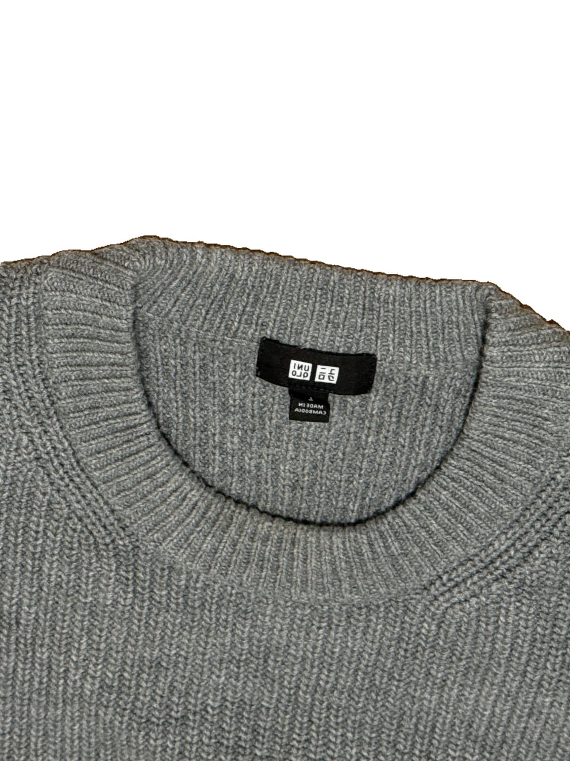 유니클로 회색니트 상품이미지2