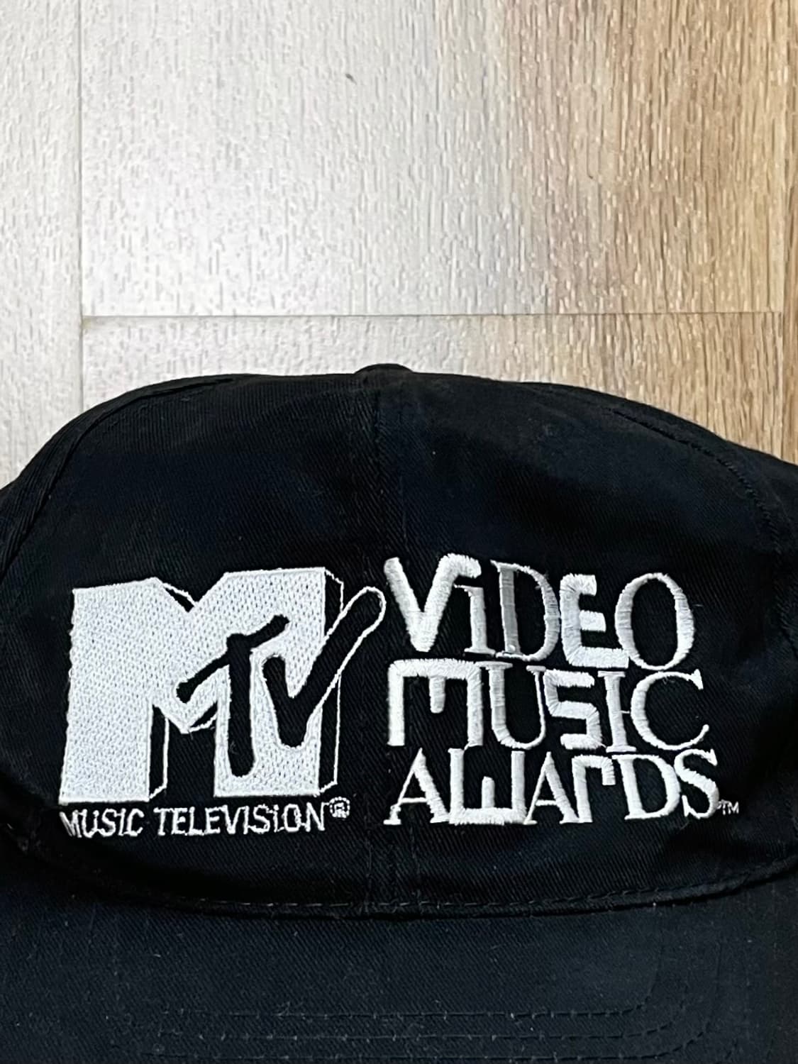 택포) 90s USA MTV 뮤직어워드 소니 자수로고 빈티지 볼캡 모자 상품이미지2