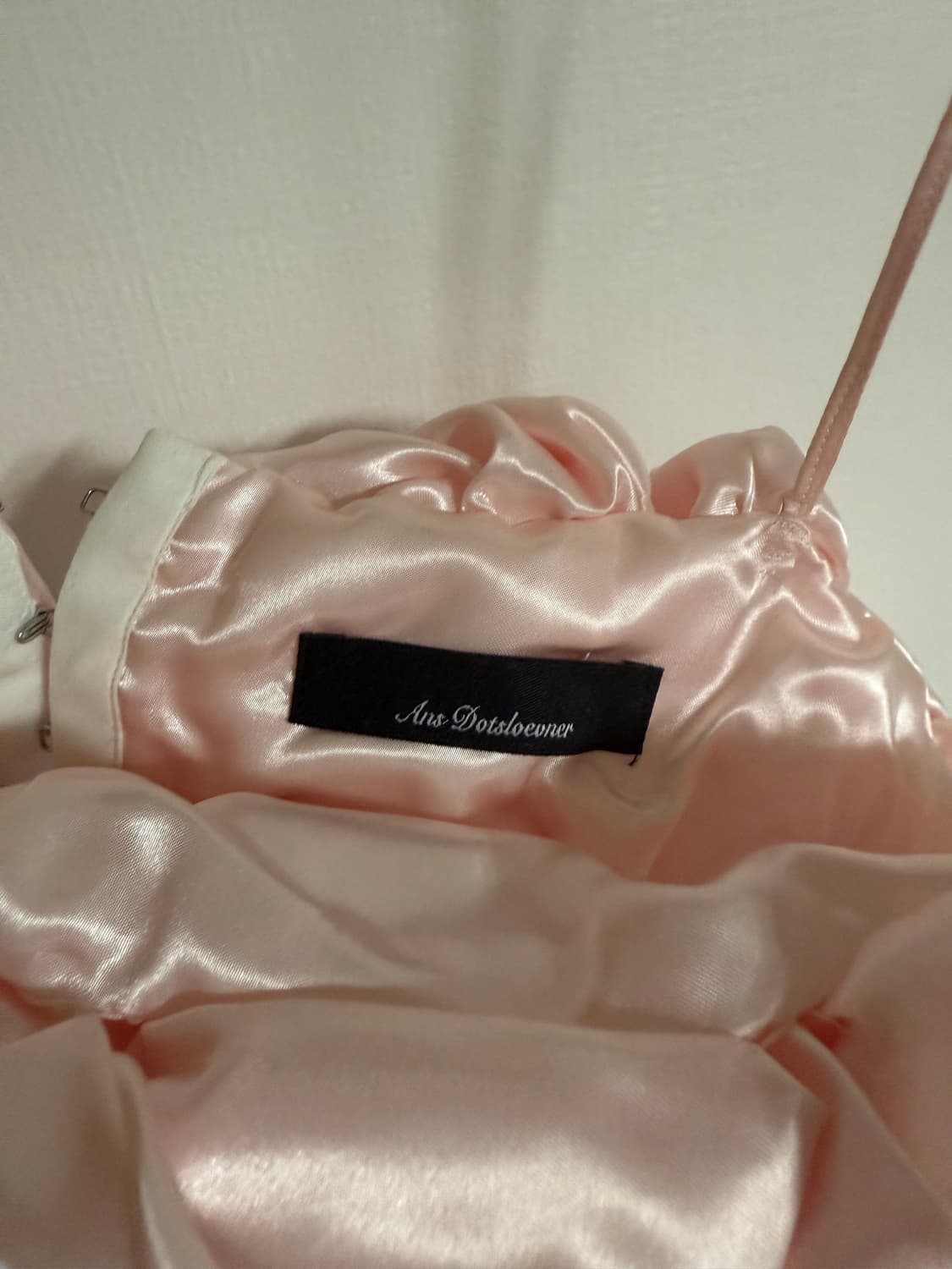 ans dotsloevner 안스 도츠로에브너 뷔스티에 핑크 상품이미지5