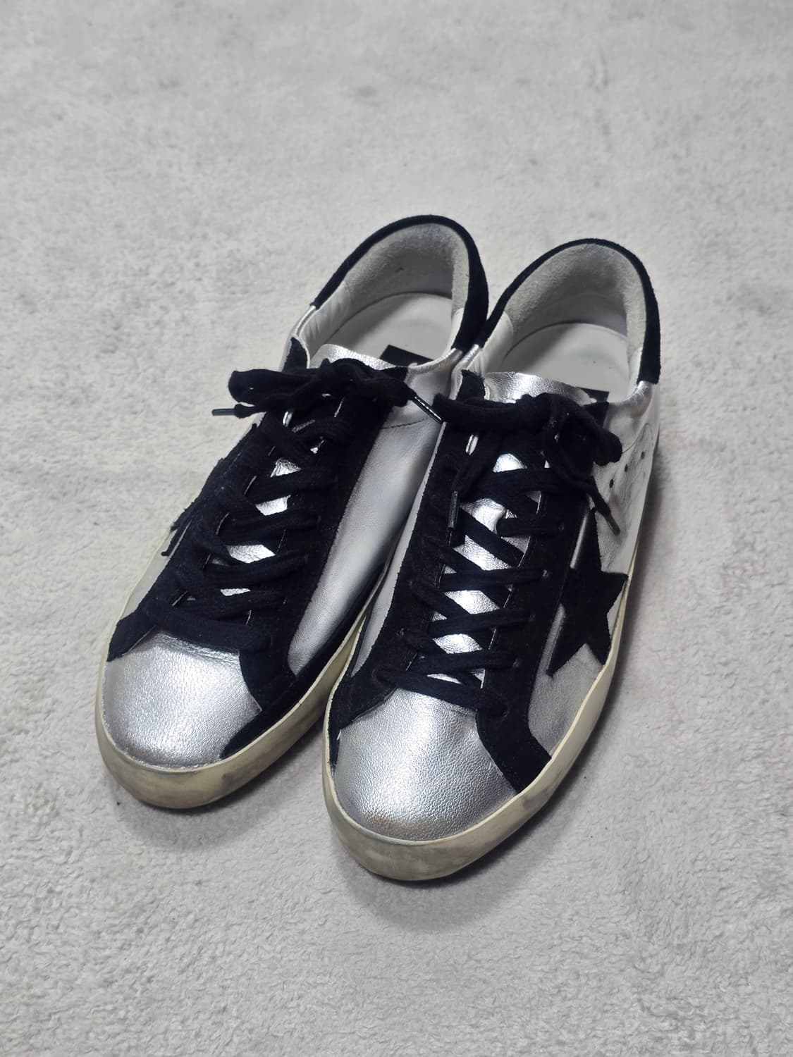 골든구스 비브람 실버 레더 슈퍼스타 41 상품이미지3