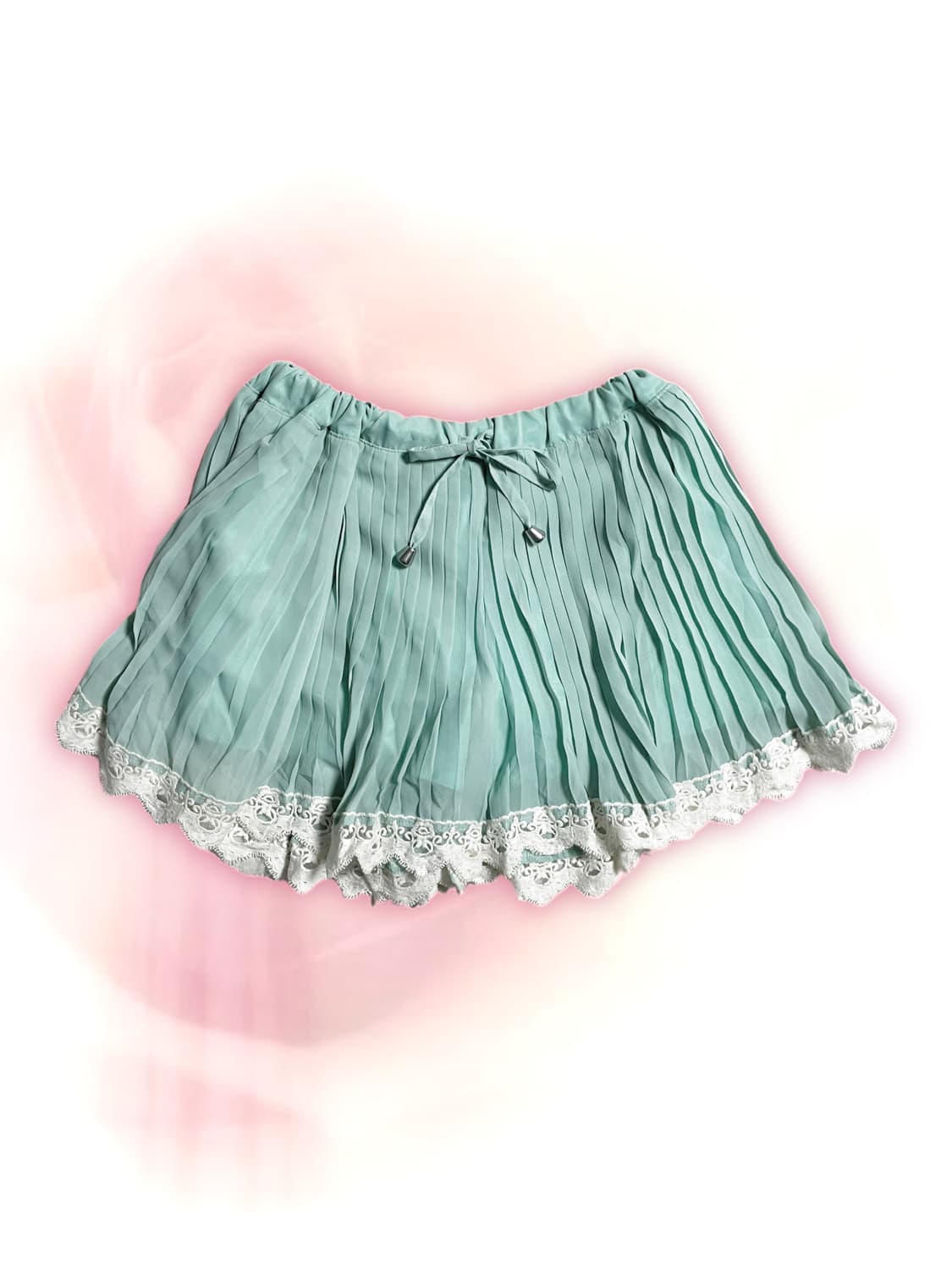 JP vintage mint lace short pants 상품이미지1