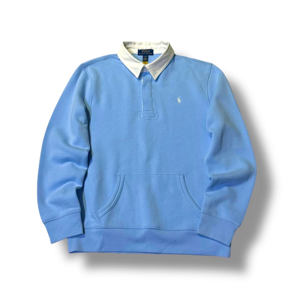폴로 랄프로렌 스카이블루 럭비셔츠 상품이미지1