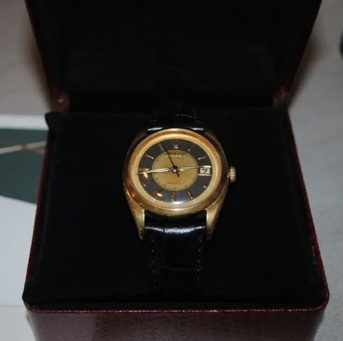 [정품] 롤렉스 오이스터 골드 턱시도 투톤 다이얼 한정판 상품이미지2