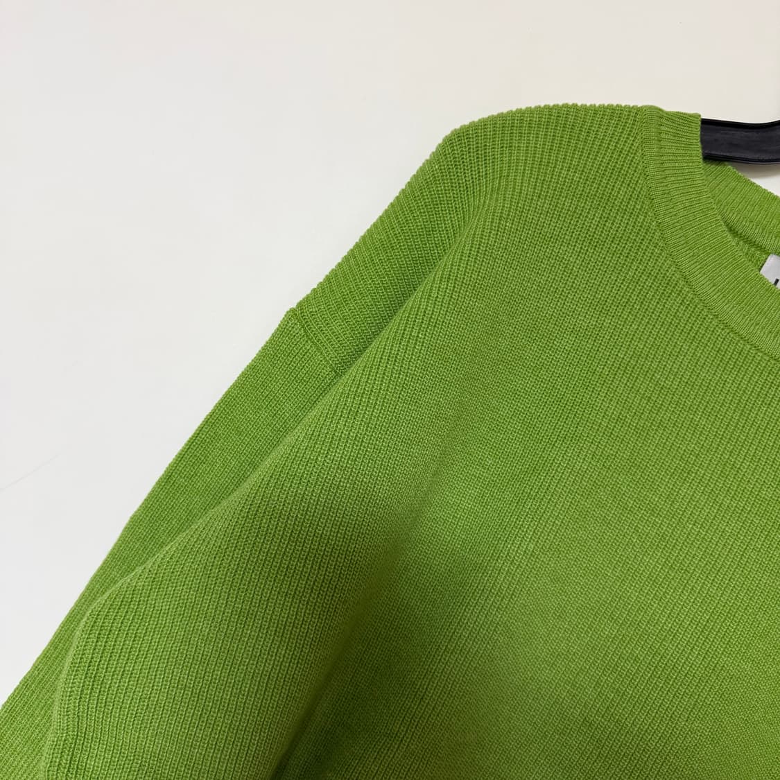 새상품 남자 봄 니트 (그린) 상품이미지2