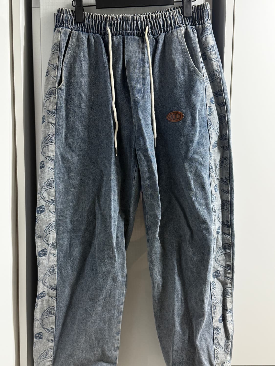 9moai subcrude denim pants i 상품이미지3
