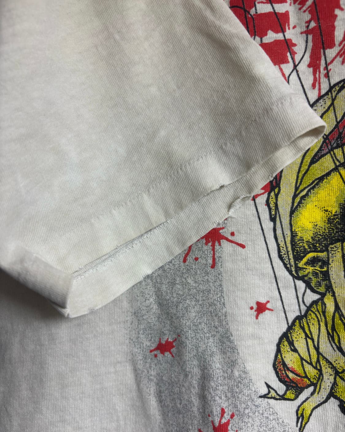 80s metallica Landmine 반팔 티셔츠 상품이미지7