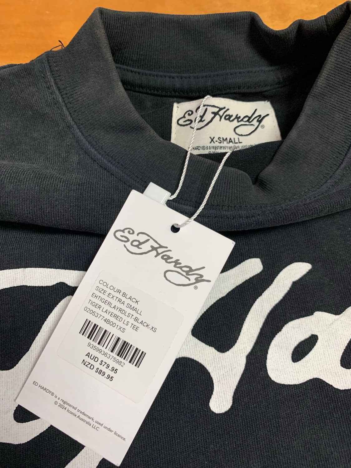 에드하디 오버핏 워시드 롱슬리브 긴팔티 상품이미지3