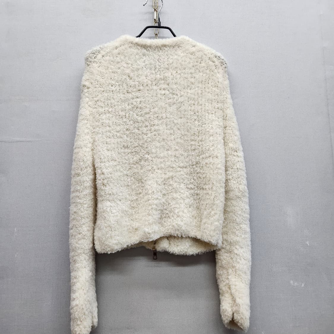 인사일런스 소프트 부클 투웨이 집업 가디건 S(M) 상품이미지5