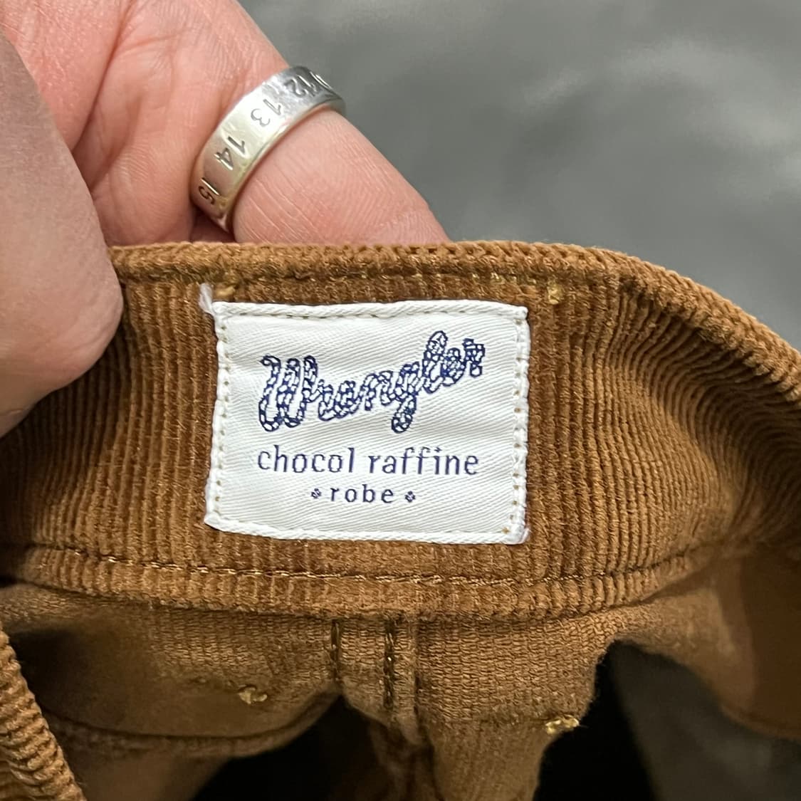  랭글러 코듀로이 롱스커트 y15236 상품이미지6