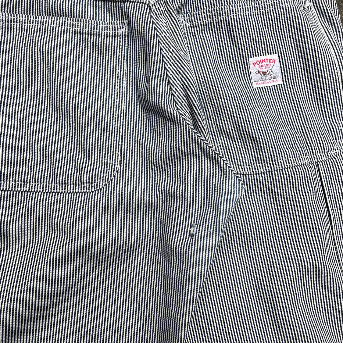 Pointer 히코리 스트라이프 데님팬츠 made in USA 상품이미지9