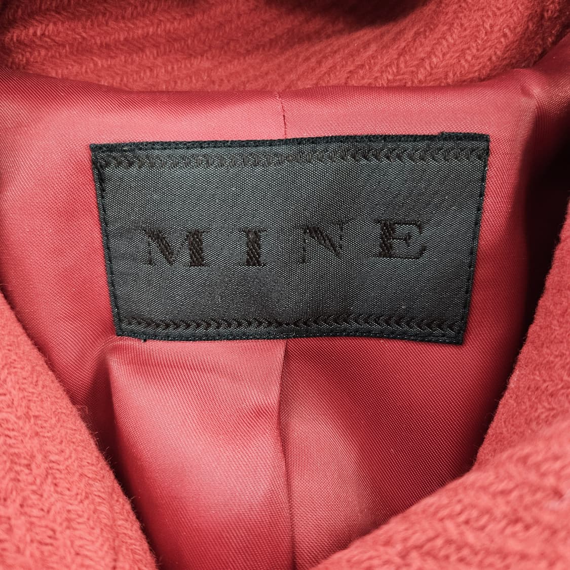 [실측확인] 한섬 마인 여성 후드 반코트 0121Y1 상품이미지3