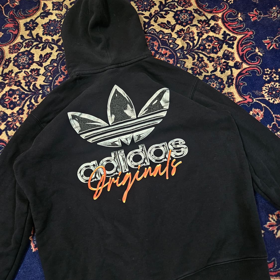 아디다스(Adidas) 트레포일 후드티셔츠 M 상품이미지3