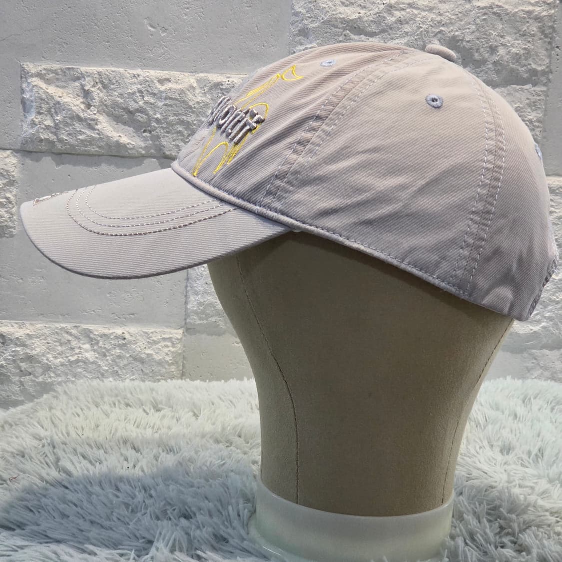 L4-9:르꼬끄 스포르티프 클래식 자수 볼캡 라이트그레이(56-59) 상품이미지4