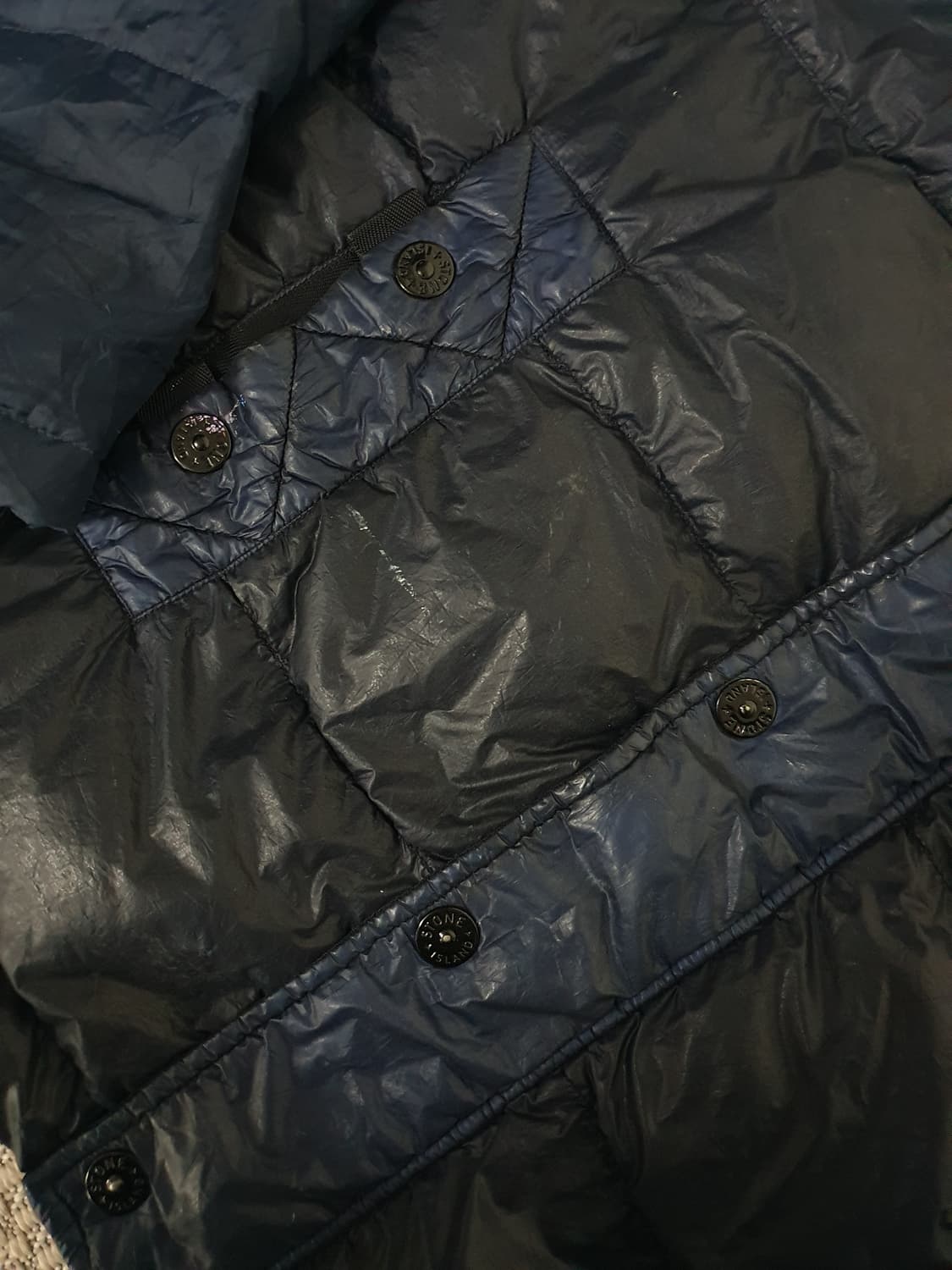 11AW 스톤 아일랜드 덕 다운 염색된 패딩 재킷 상품이미지10