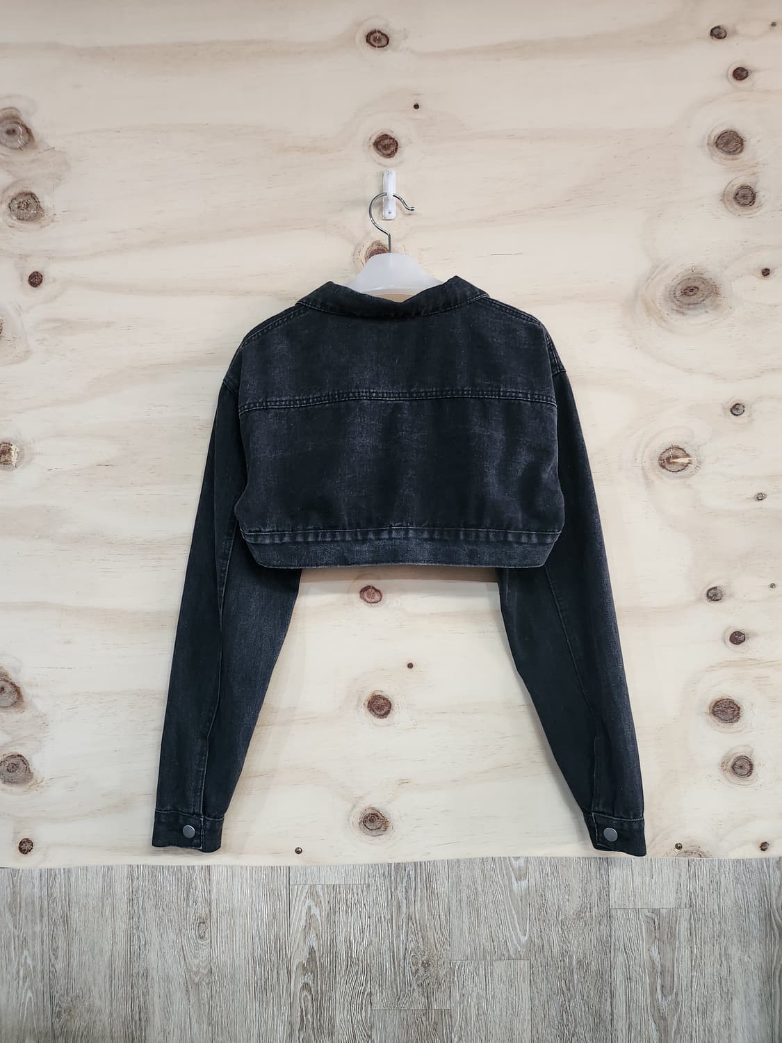 145) 여성 데님 크롭 볼레로 자켓 상품이미지2