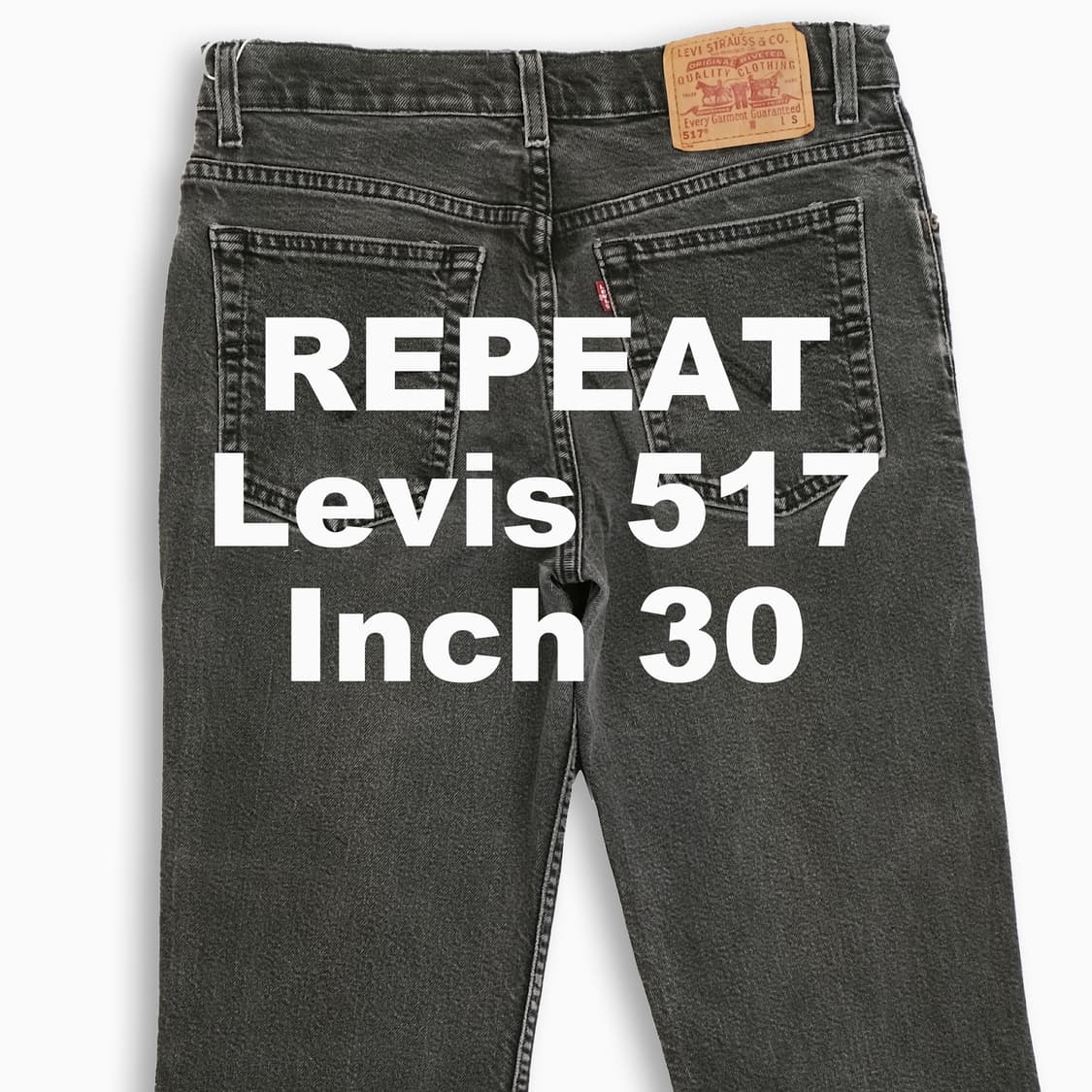 리바이스 517 흑청 블랙진 90sUSA 30인치 LV5173294 상품이미지1