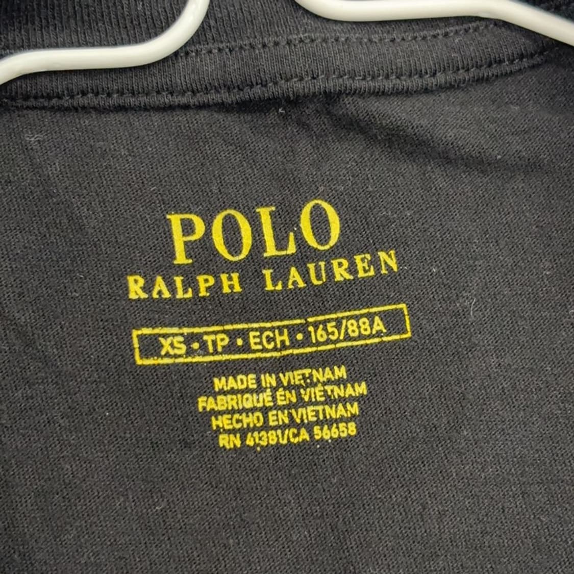 폴로 랄프로렌 자수 스판 반팔티 XS P00086 상품이미지3