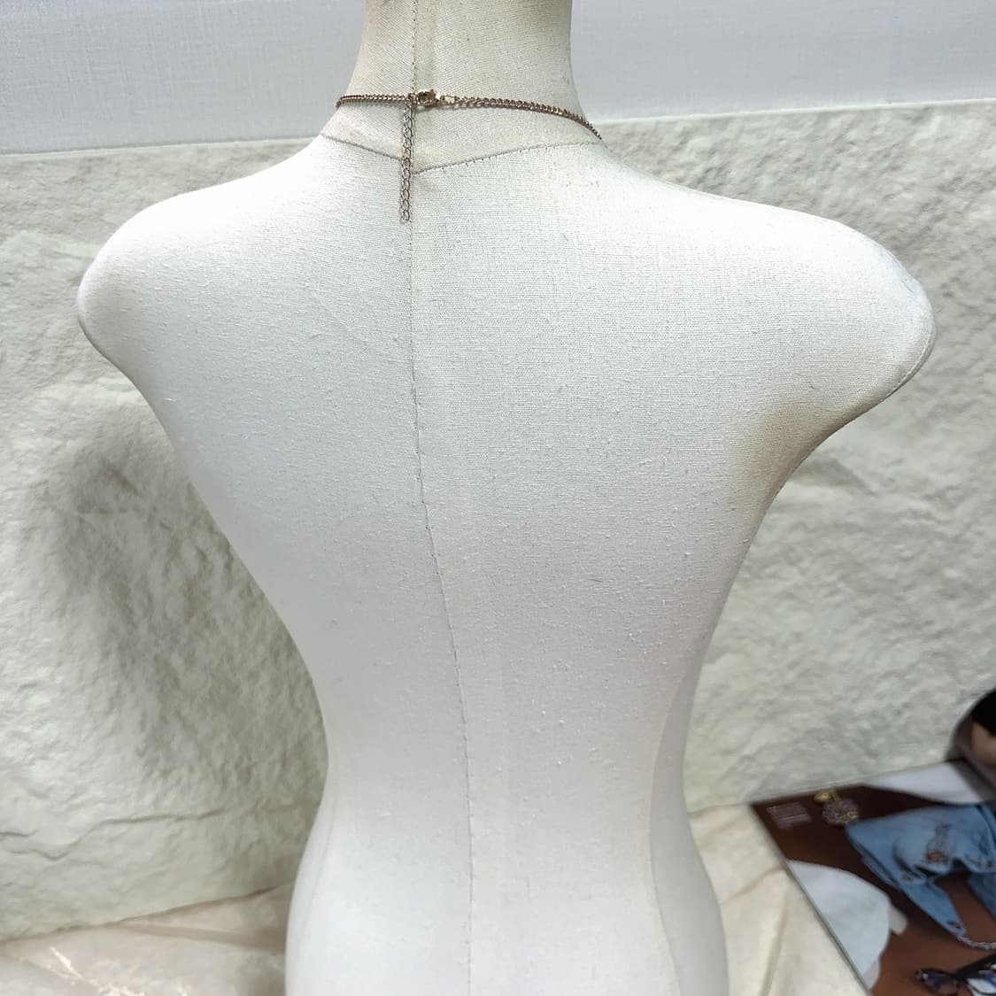 빈티지 쇠가죽 태슬 쿠바체인 목걸이 상품이미지3