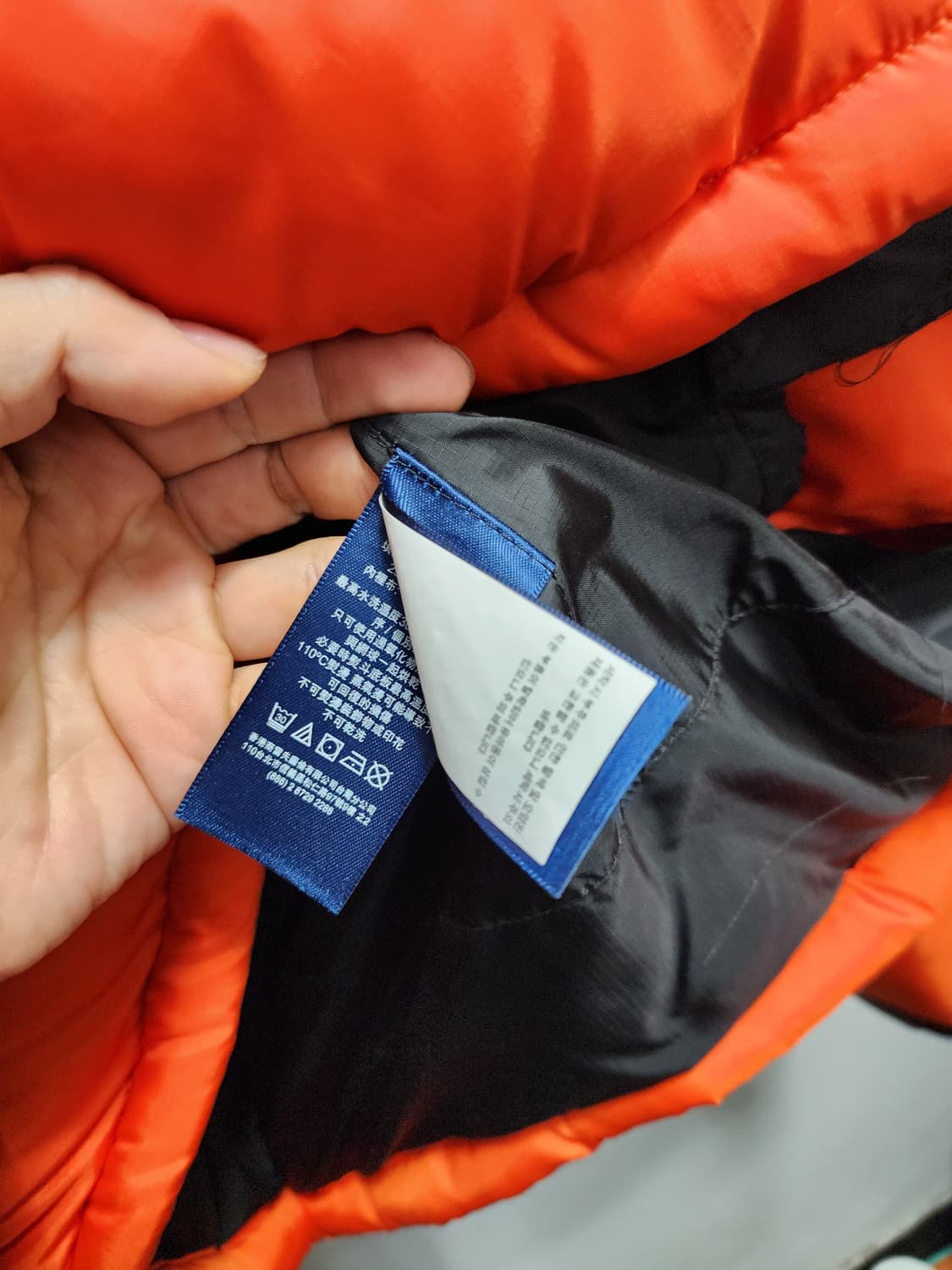 폴로 랄프로렌 RL/250 오렌지 패딩 점퍼 상품이미지9