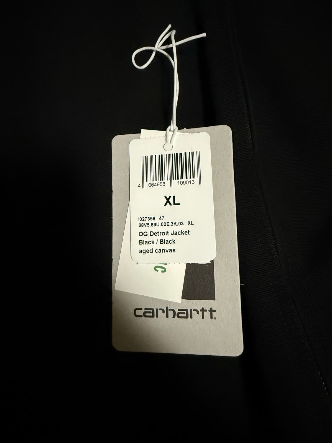 칼하트 WIP 디트로이트 자켓 블랙 XL 상품이미지2
